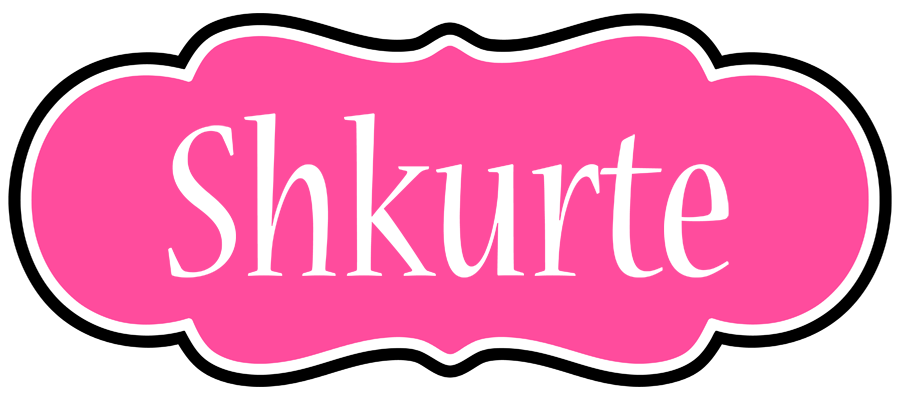 Shkurte invitation logo