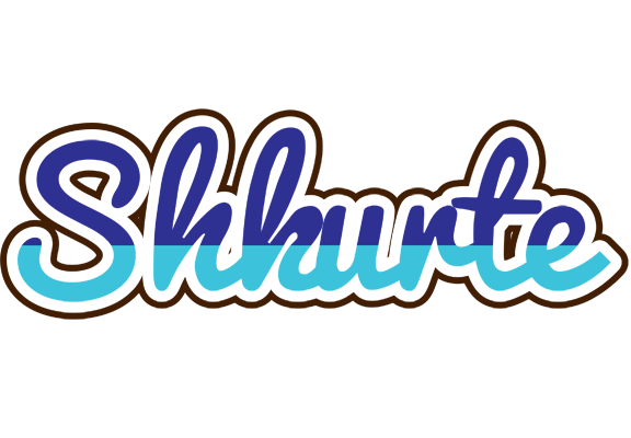 Shkurte raining logo