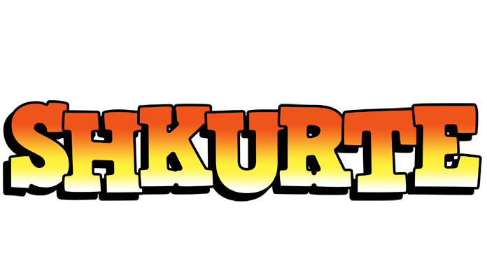 Shkurte sunset logo