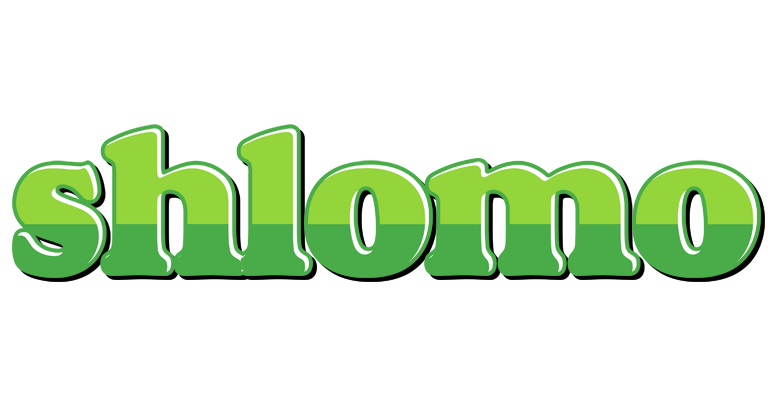 Shlomo apple logo