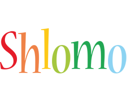 Shlomo birthday logo