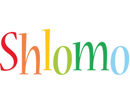Shlomo birthday logo