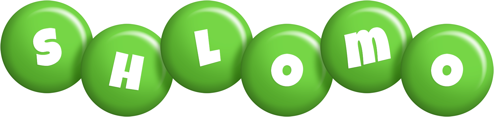 Shlomo candy-green logo