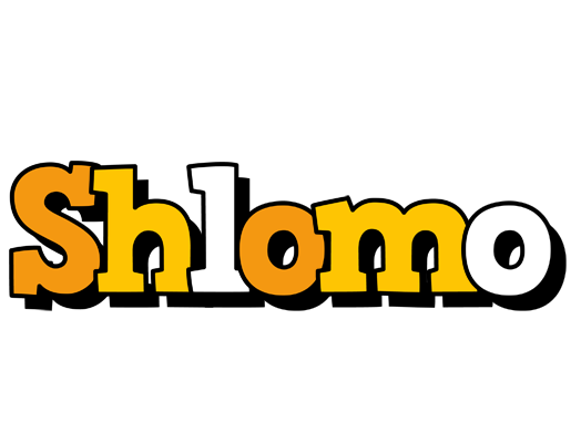 Shlomo cartoon logo