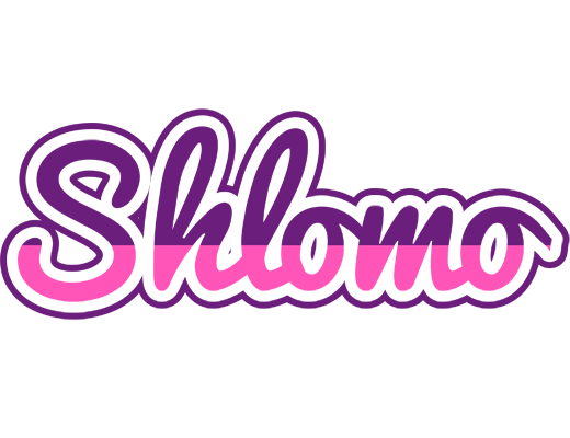 Shlomo cheerful logo