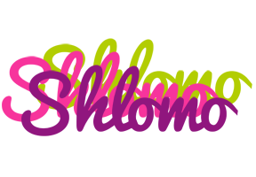 Shlomo flowers logo