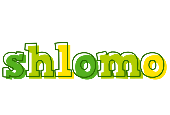 Shlomo juice logo