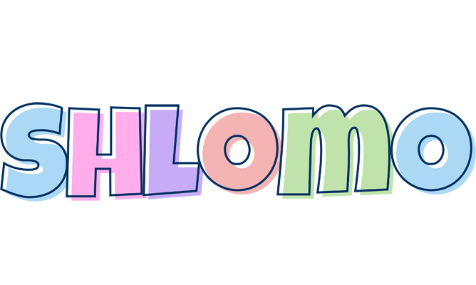 Shlomo pastel logo