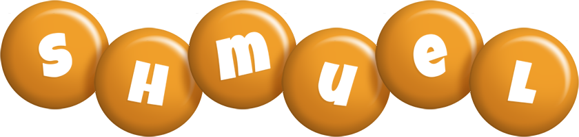 Shmuel candy-orange logo