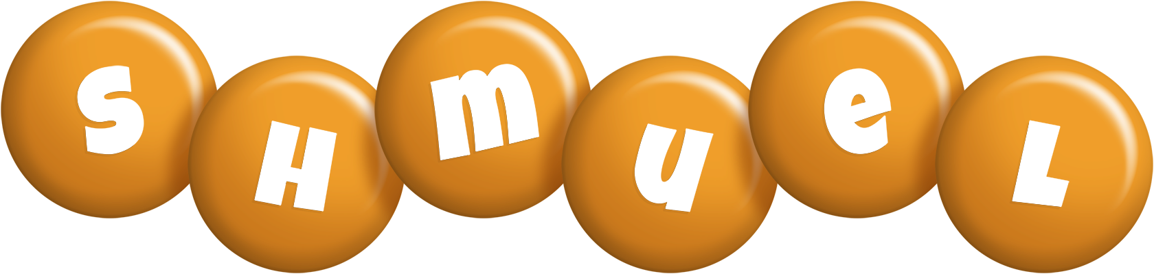 Shmuel candy-orange logo