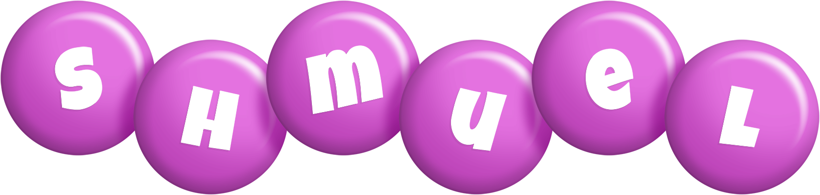 Shmuel candy-purple logo