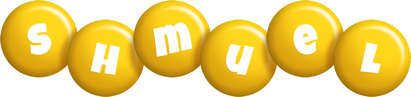 Shmuel candy-yellow logo