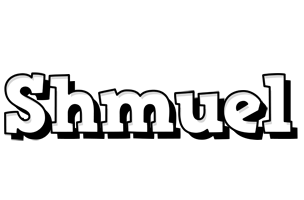 Shmuel snowing logo