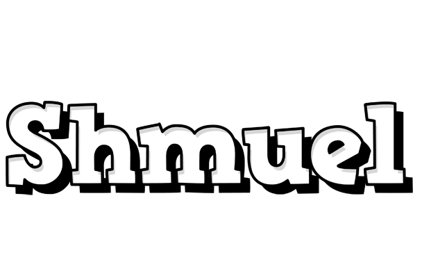 Shmuel snowing logo