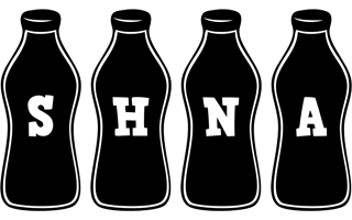 Shna bottle logo