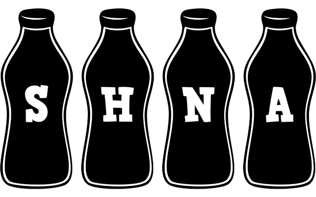 Shna bottle logo