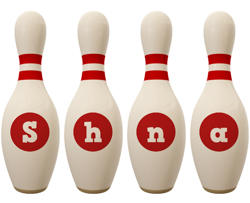 Shna bowling-pin logo