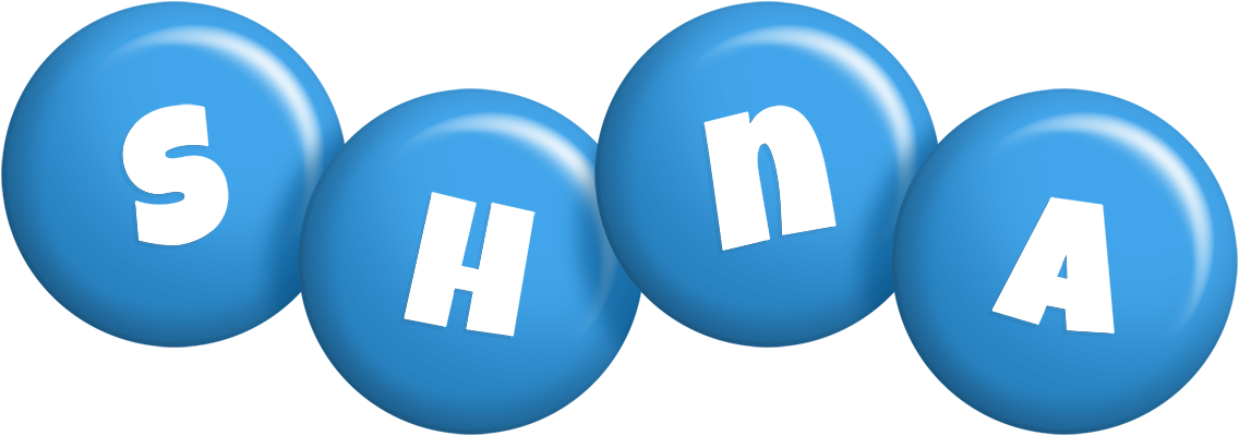 Shna candy-blue logo