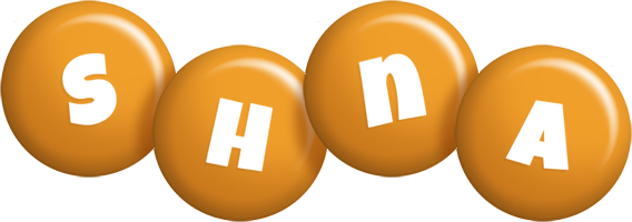 Shna candy-orange logo