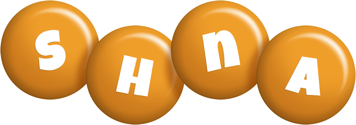 Shna candy-orange logo