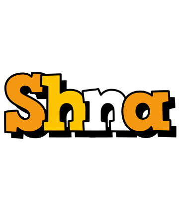 Shna cartoon logo
