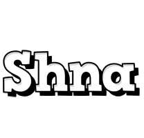 Shna snowing logo