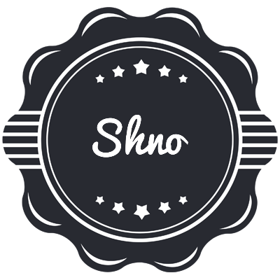 Shno badge logo