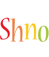 Shno birthday logo