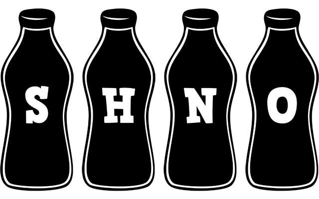 Shno bottle logo