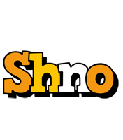 Shno cartoon logo