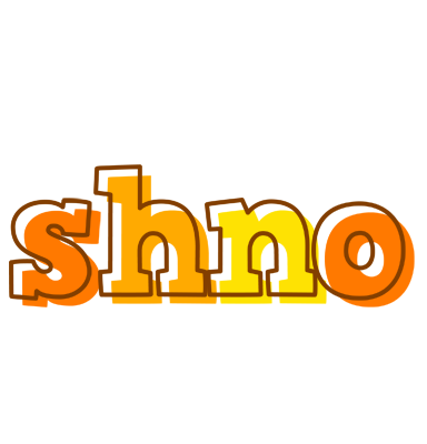 Shno desert logo