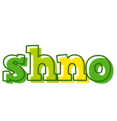 Shno juice logo
