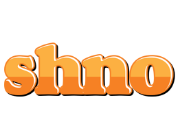 Shno orange logo