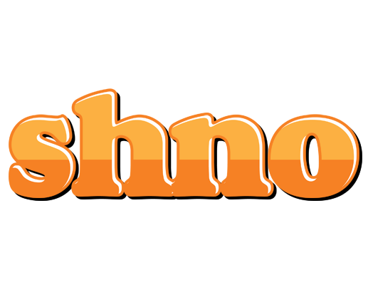 Shno orange logo