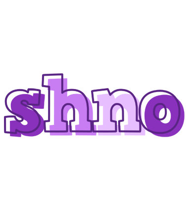 Shno sensual logo