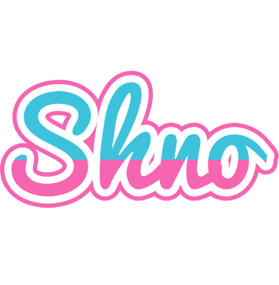 Shno woman logo