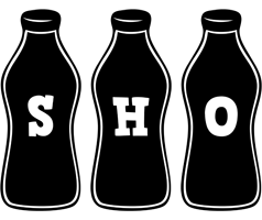 Sho bottle logo