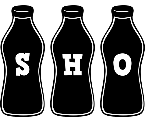 Sho bottle logo