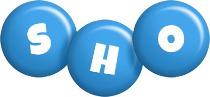 Sho candy-blue logo