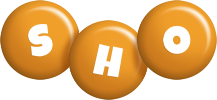 Sho candy-orange logo