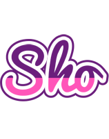 Sho cheerful logo