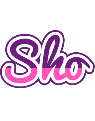 Sho cheerful logo