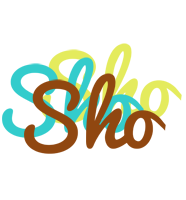 Sho cupcake logo