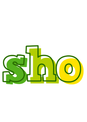 Sho juice logo