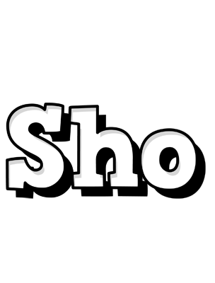Sho snowing logo