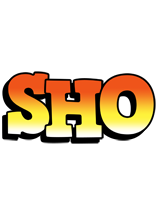 Sho sunset logo