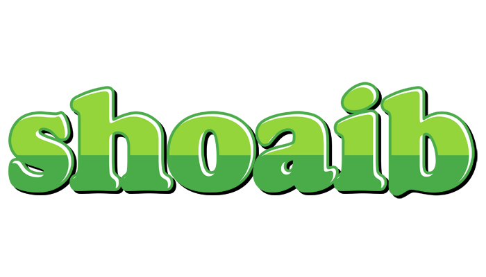 Shoaib apple logo