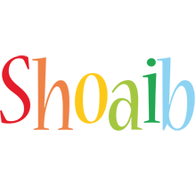 Shoaib birthday logo