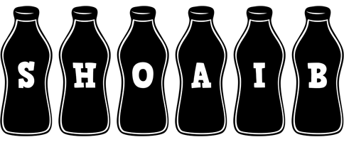 Shoaib bottle logo