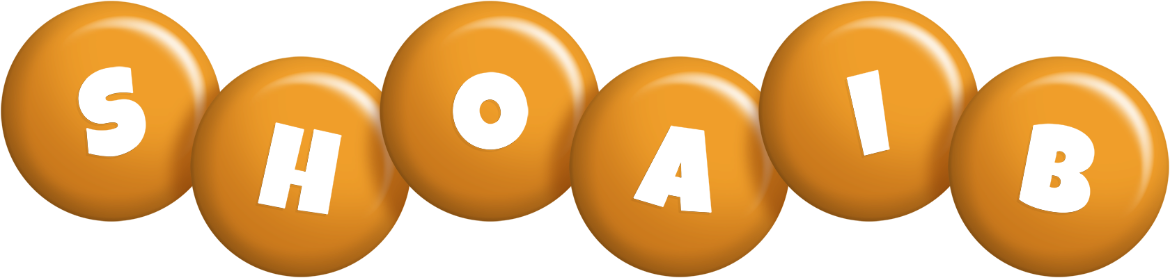 Shoaib candy-orange logo
